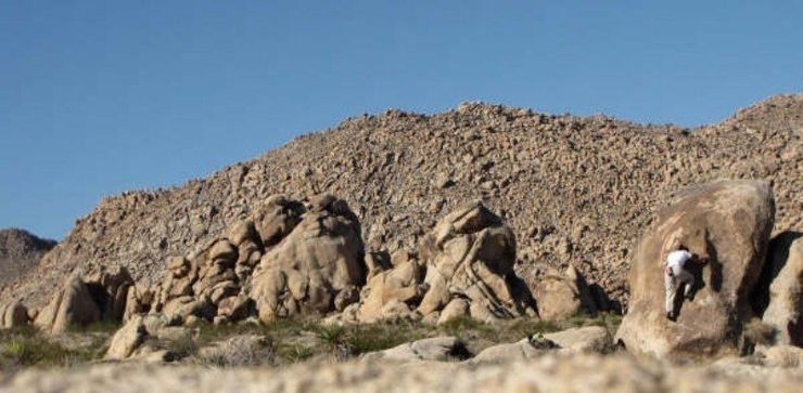 Unknown boulder - Joshua Tree