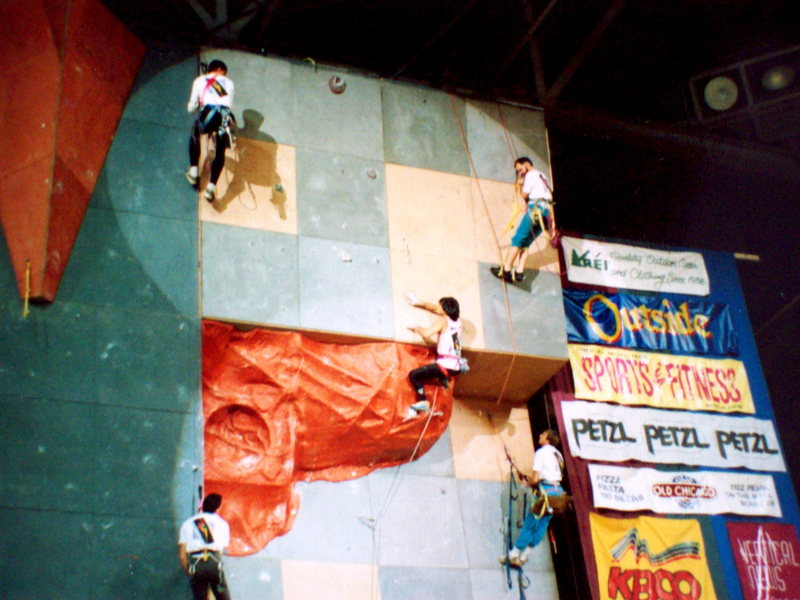 Then came the first Continental Climbing Championships in Boulder, Colorado, 1989.