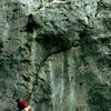 Climbing in the Frankenjura, Germany, photo: Bob Horan.