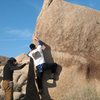 Melon Arete (V4), Joshua Tree NP