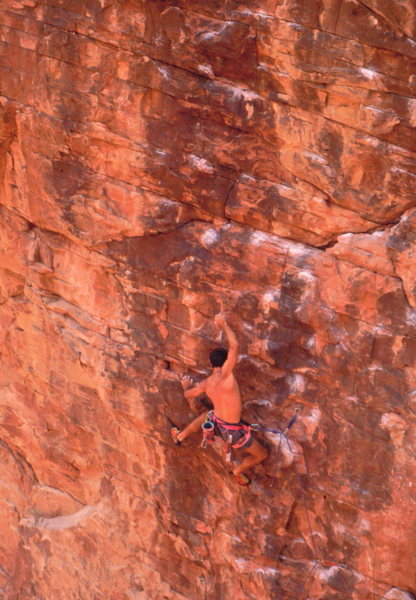 Bolt clipping near the Corridor, photo: Bob Horan