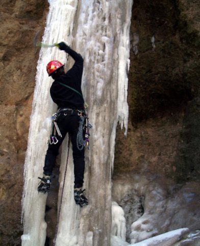 T. heading up Spookytooth.