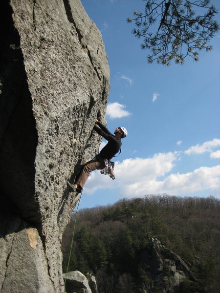 Pat at Rocks State Park