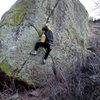  BH on FA of The Kid, Kid Boulders, South Mesa Trailhead Area.