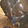 Dave Cote starting one of Rumneys best boulder problems