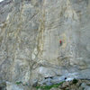 Climbers on Gypsy (5.13b), The Shield