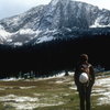 Mt. Snowdon.  Bob, Alan, and Bret. San Juans Colorado.  1994?