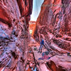 Climbers in the Black Corridor, 5 frames HDR