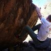 Pocket Stuffer V7, Javelina Cave, Silverbell Boulders, Tucson, AZ