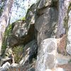 Huge overhang right off the "advanced trail" sugarloaf mountian, CR 550 