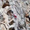 Jim Erickson leading Dreamer's Dream, photo: Bob Horan