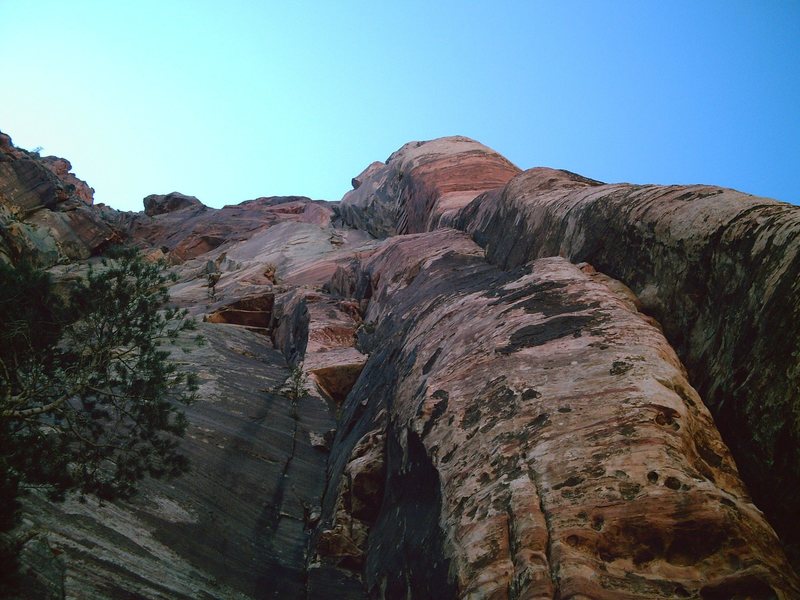 Looking up the route .