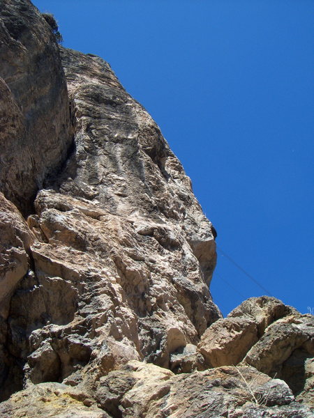 Two Moon Buttress at the Puoux, Glenwood Canyon.