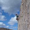 Ryan Cowan on Evergreen, 5.11a.