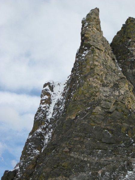 Andrews Tower, as seen from the west (on Andrews Glacier).