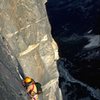 Kodachrome, gives us those nice bright colors..<br>
Ralph Baldwin on the pendulum pitch. 1982