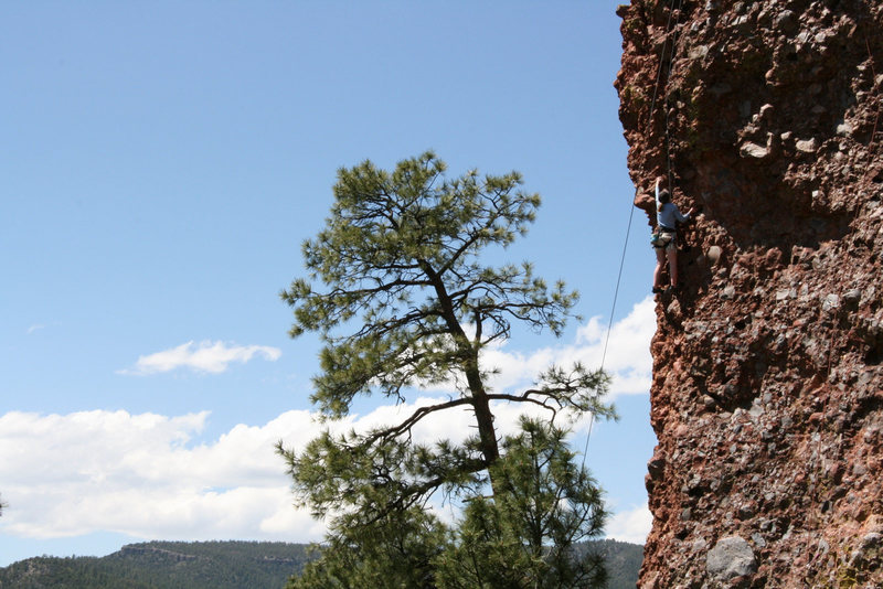 Unknown climber