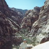 View of pine creek canyon from Cat in the Hat