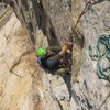 Pat at the top section of the final pitch