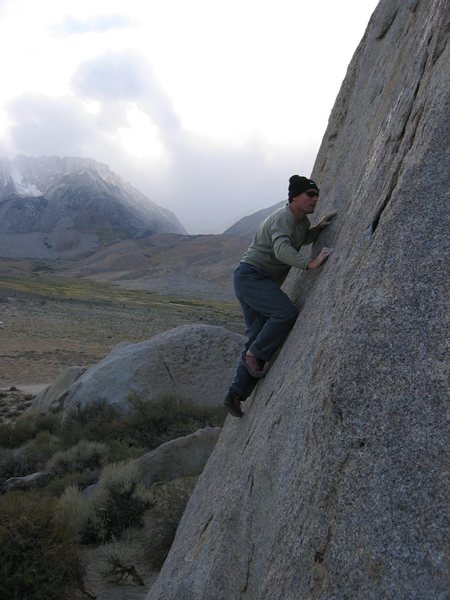 Bouldering at Buttermilks, CA