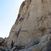 Climbing at Camp Rock area.<br>
Photo by Blitzo.