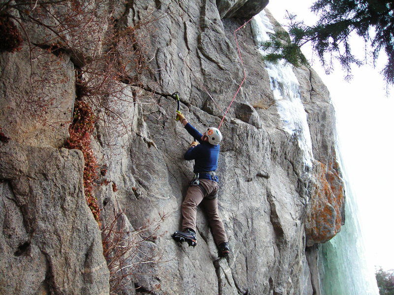 Mike C. seconding, good climbing Mike!