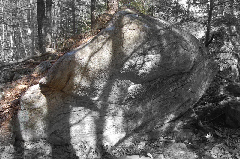 The lowly boulder.