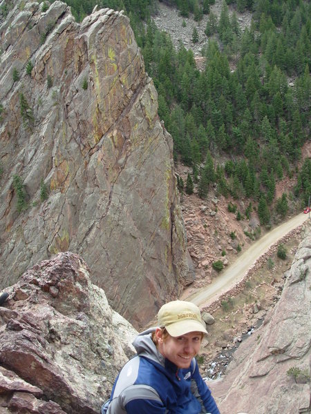 Sick view from the top. Photo by Bill Rusk.