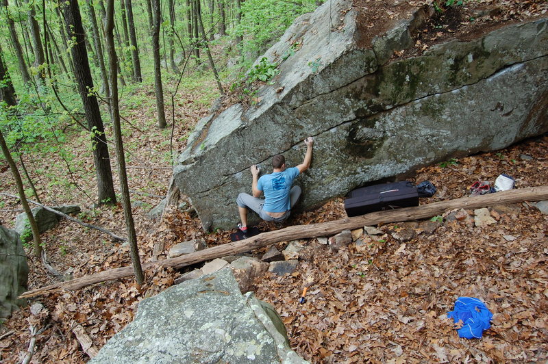  Bradley Killough doing what he calls "Yeller to the Core"