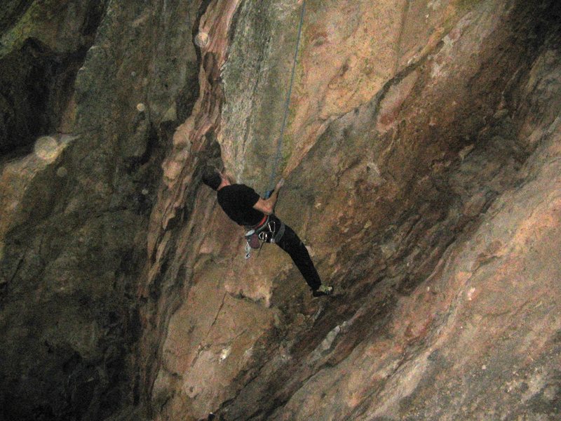 Doug Haller on the start of Patience Face.
<br>

<br>
Photo from November 2007.