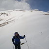 Ski descent of Mt. Elbert. April 2009