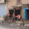 Happy butcher in kathmandu