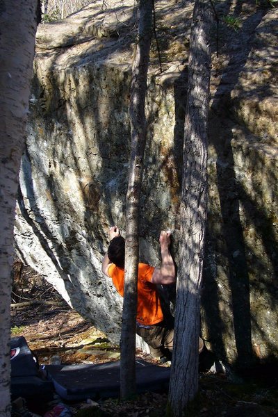 Tom Scupp on the 2nd Ascent of "Finger on the Trigger", Alaska V5 -