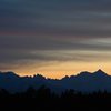 Sunset over Mammoth 