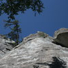 Nathan Fitzhugh at the top of The Plaque.<br>
5-17-09