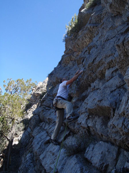 This bastard needs a photo of someone climbing it!