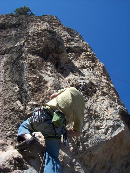 Two Moon Buttress at the Puoux, Glenwood Canyon.