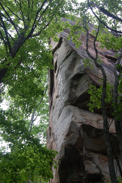 Gnarly arete.