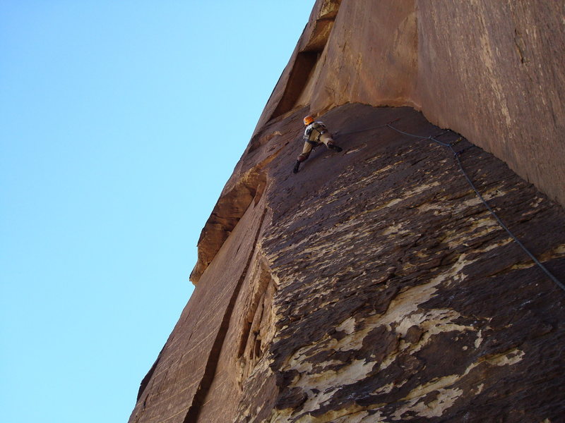 Me leading up the 10b pitch