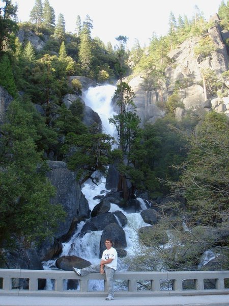 Day 3 - Me in front of Cascade Falls.<br>
<br>
Photo by Joe V.