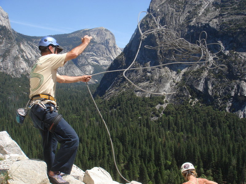 Day 4 - Yeehaw Jerry!  Top of the Grack, Glacier Point Apron.