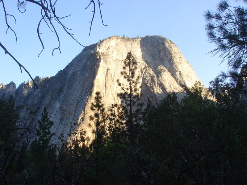 Day 4 - Middle Cathedral Rock in the late afternoon sun.