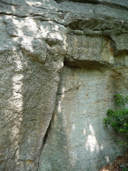 Blistered Toe, direct start (5.9+(+)).