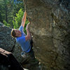 Luke Childers on "Peg Leg."  The Pirates Cove.  Three Sisters park, Colorado.