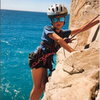 My son Tristan, age 7, at Capo Noli in Italy
