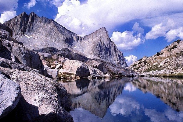 The NE view of Seven Gables Peak