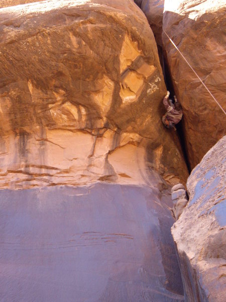 Andreas on a TR recon, spring '09