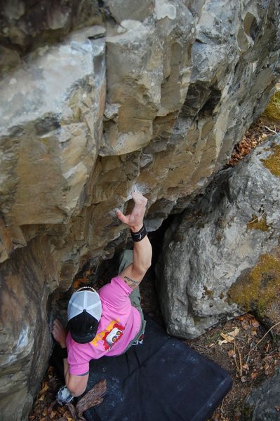 Shark Tooth V8/9, at Chickaloon, AK.