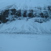 Some of the ice along the way to the sea cliffs