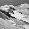 Mt. Baker. View of the Roman Nose from the North Ridge.